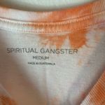 Spiritual Gangster  Tie Dye Muscle Tank Sleeveless T-Shirt Dress Mini Photo 3