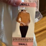 Philosophy Off White Ivory Sweater Button Down Cardigan New Photo 9