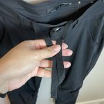 prAna  Pants Size 6 Halle Straight Leg Cargo Coal Black Convertible Women Photo 6