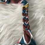 BCBG MaxAzria Bikini Rope Braid Swim Top Halter XS Photo 3