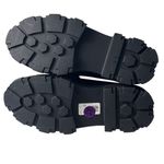 ASOS  DESIGN Wide Fit Movable Padded Chunky Loafers in Black Size‎ 11W Photo 7