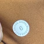 Lululemon  Activewear Gym Mustard Orange Leggings Size 6 EUC #5629 Photo 5