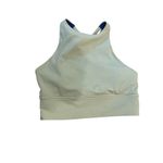 Lululemon Energy High Neck Long Line Sports Bra Mint Green size 4 Photo 2