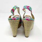 Harper Elaine Turner Batik Print Wedge Sandals 8 Photo 4