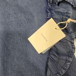 Tularosa Cat Ruffle Sweater in Deep Navy XS Photo 3