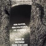 AGB dolman sleeve cowl neck sweater. NWT Medium Gray Photo 6