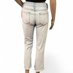 Frame Denim Le Crop Mini Boot in Atwood Wash Light Blue Jeans Size 28 Raw Hem Photo 4