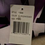 Ronni Nicole  very pretty abstract print dress with solid black hem. Nwt Photo 11