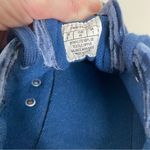 Madewell  x Tretorn Blue Velvet Low Tops Lace up Sneakers Shoes Size 9 Photo 8