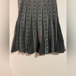 EUC Silkland Green and White Embroidered Paisley Lined Skirt size 12 Photo 3