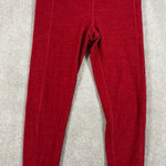 Victoria's Secret victoria secret heather red leggings pockets High Rise Photo 0