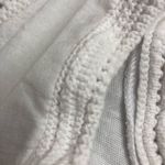 For Cynthia  Women’s Linen Blend Top White With Palm Trees Design Size Medium Photo 2