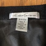 Kenneth Cole  short sleeve black sweater button front size S Photo 3