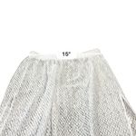 Peixoto White Lace EVY Cover up pants Size Extra Large Photo 6