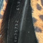 Stuart Weitzman  Animal Print Loafers with Buckle woman’s sz 6.5 Photo 10