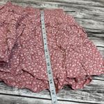 Hollister Women's Casual Tiered Floral Pink & White Skirt S SM Small Smocked Photo 7