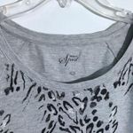 Style & Co Animal Print Sweatshirt Photo 2