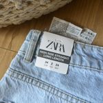 ZARA high rise straight long jean Photo 5