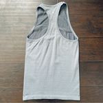 Lululemon Run: Swiftly Tech High-Neck Racerback Tank Top - Stripe Slate Size 4-6 Photo 9