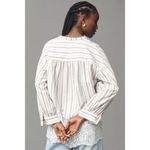 Pilcro  Anthropologie Long Sleeve Lacey Tunic Top Cottagecore Feminine Dainty XS Photo 5