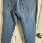 Old Navy High-Waisted OG Straight Built-In Warm Ankle Jeans |  size 8P Photo 8