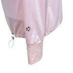 Nine West  Active Long Sleeve Hooded Top Thumb Holes Light Pink Small Photo 2