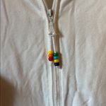 White Stag  Zip-Up jacket with Floral Embroidery xl Photo 2