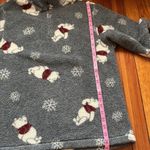 Disney Vintage The Catalog Winnie the Pooh Sherpa 1/4 Sweatshirt Sz S Photo 4