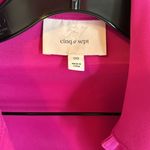 Cinq à Sept Cinq a Sept McKenna Knot Front Shirt Dress Fuschia Photo 3