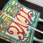 Brighton  A Winter’s Love colorful graphic Canvas travel vacation Tote,Large NWOT Photo 6