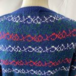 York Fair by Seiferts cardigan sweater medium Blue Photo 7