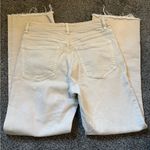 ZARA  Cream Straight Leg Jeans Photo 1