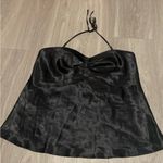 Black Satin Lingerie Size L Photo 0