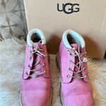 Timberland  Women's Nellie Chukka Pink Leather Waterproof Ankle Boots Photo 10