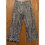 Anthropologie  Maeve NWT Colette sequin cropped pant size 27 Photo 6
