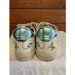 Zadig & Voltaire  La Flash British Floral Graffiti Print Sneaker Sz 39 (8.5-9) Wo Photo 2