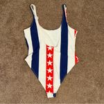 Forever 21 Women’s Patriotic High Leg One Piece Swimsuit Photo 3