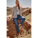 J.Jill Denim Authentic Fit Slim Ankle Jeans, Neptune Wash Size 10 NWT (Sold Out) Photo 1