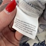 Ella Moss XL Linen Blend Wide Leg Pants Pull On Blue Floral Pockets Resort Beach Photo 10