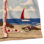 Breckenridge  Womens Petite‎ Medium Sweater Button Up Knit Cardigan Beach Short Photo 1