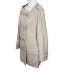 Max Mara Double Breasted Chunky Ties Blazer Wool Angora Rabbit Women’s Size US 6 Photo 4