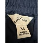 J.Crew Women's Navy Blue Linen Drawstring High Rise Mini Casual Shorts Size XS Photo 3