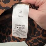 Ganni  Womens Leopard Cotton Blouse Size 38 / US Medium Photo 5