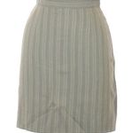 Giorgio Armani  Gray Green Skirt 6 Small S Excellent RARE HTF GORGEOUS Photo 0