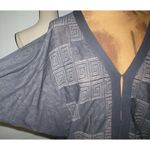 NWT New $700 Womens Designer Italy S Costume National Sweater Gray Silk White To Photo 2