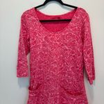 Fresh Produce   Dalia‎ Front Pocket 3/4 Sleeve size s Cotton Dress USA Made Photo 1