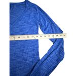 Lululemon V-Neck Long Sleeve Top Size 4 Women's Lightweight Blue Soft #FF4-0 Photo 1