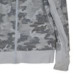 Athleta Women's M Triumph Zip Front Hoodie in Gypsum Camo Photo 5