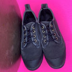 Vintage La Gear Gray Black Canvas Shell Toe Lace Up Low Top Sneaker Size 7.5 Photo 5