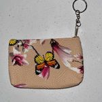 None 💙 NWOT Monarch Butterfly Textured Coin Purse ID Holder Photo 2